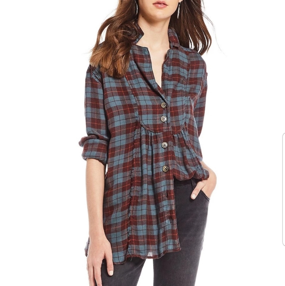 Free people Aubergine Top